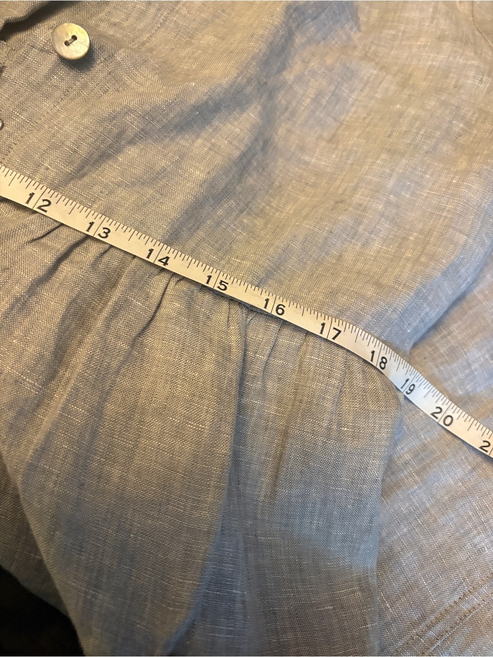 Jump Oatmeal Button-Front Midi Dress. Pockets! MSRP 229 - Picture 10 of 12